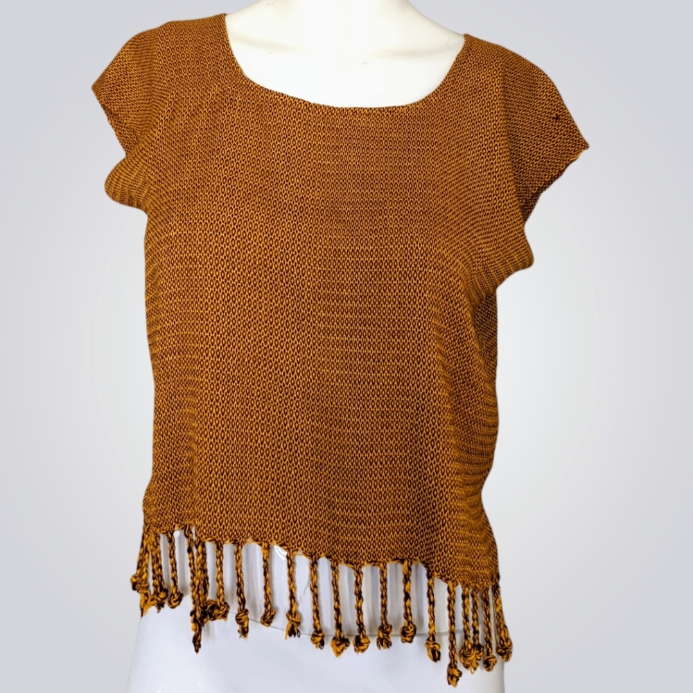 New top for girls, Yellow top, Handmade, Bohemian top, Women Blouse, unique styl